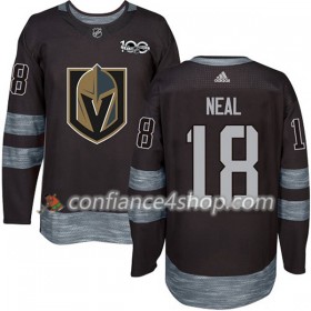 Adidas Maillot de Hockey Vegas Golden Knights James Neal 18 1917-2017 100th Anniversary Noir Authentic - Homme